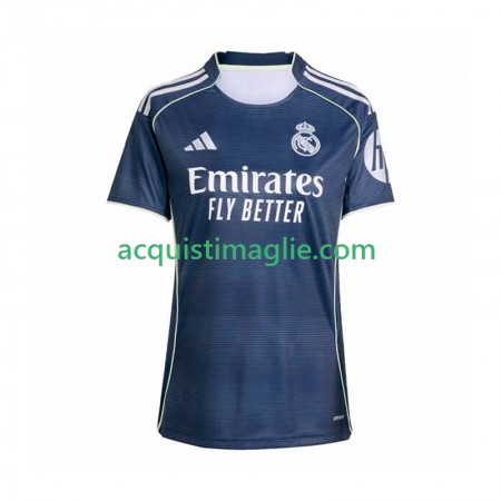 Divisa di Calcio Real Madrid Donna Trasferta 2025/2026